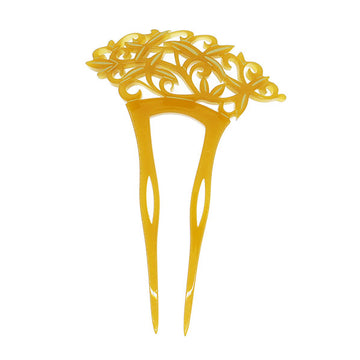 Acrylic 2-Prong Victorian Style Hair Stick Fork